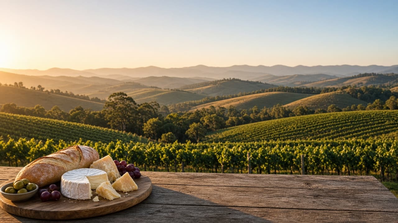 Wine region table